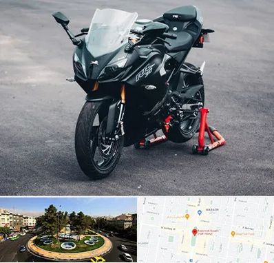 فروش موتور سیکلت آپاچی در هفت حوض 