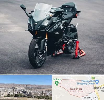 فروش موتور سیکلت آپاچی در شهرک گلستان شیراز 