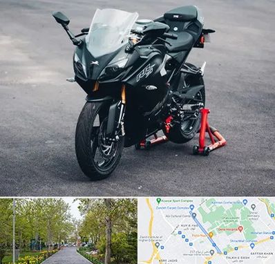 فروش موتور سیکلت آپاچی در قدوسی غربی شیراز 