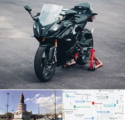 فروش موتور سیکلت آپاچی در کارگر جنوبی 