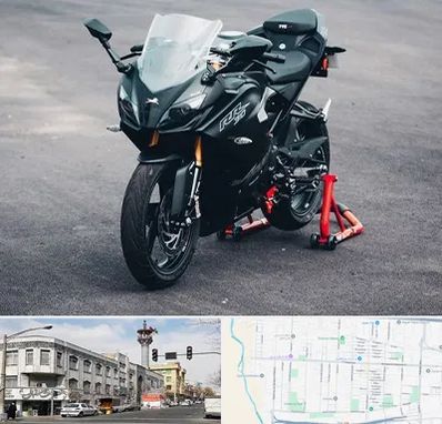 فروش موتور سیکلت آپاچی در 17شهریور