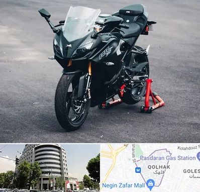 فروش موتور سیکلت آپاچی در قلهک 