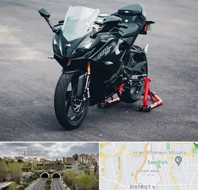 فروش موتور سیکلت آپاچی در یوسف آباد 