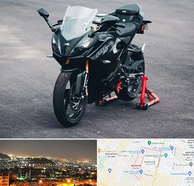 فروش موتور سیکلت آپاچی در مارلیک کرج 