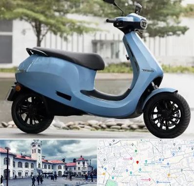 فروش موتور سیکلت برقی در میدان شهرداری رشت 