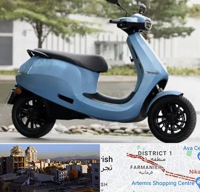 فروش موتور سیکلت برقی در فرمانیه 