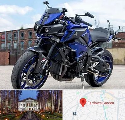 فروش موتور سیکلت پیشرو در باغ فردوس