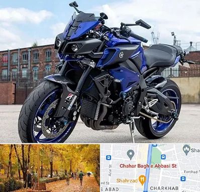 فروش موتور سیکلت پیشرو در چهارباغ اصفهان 