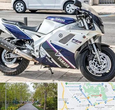 فروش موتور سیکلت یاماها در قدوسی غربی شیراز 