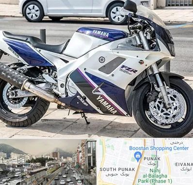 فروش موتور سیکلت یاماها در پونک 