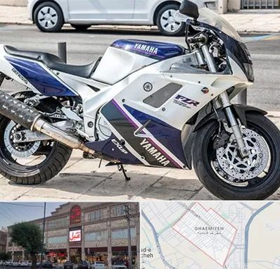 فروش موتور سیکلت یاماها در قائمیه اسلامشهر