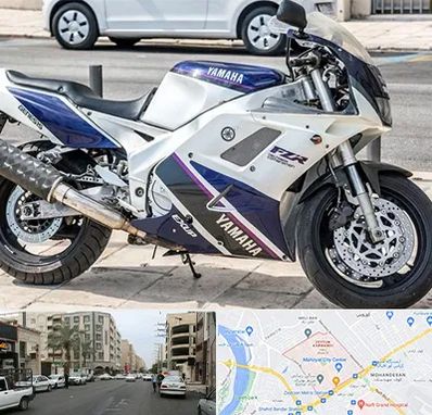 فروش موتور سیکلت یاماها در زیتون کارمندی اهواز 