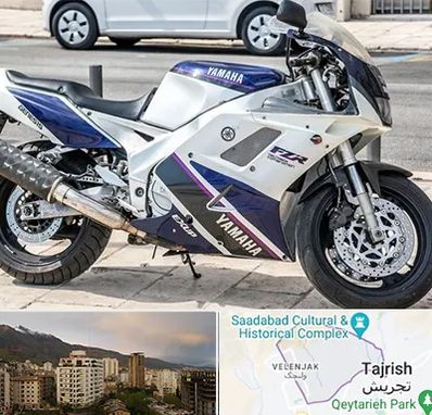 فروش موتور سیکلت یاماها در زعفرانیه