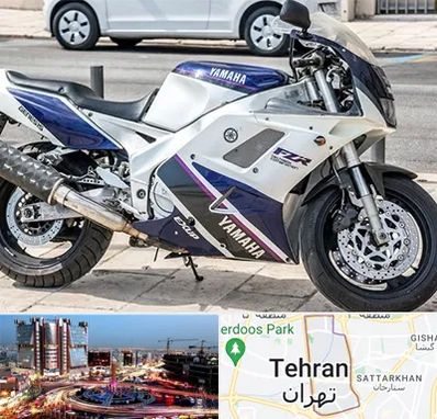 فروش موتور سیکلت یاماها در صادقیه 