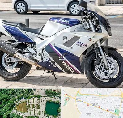 فروش موتور سیکلت یاماها در وکیل آباد مشهد 