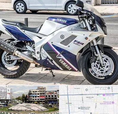 فروش موتور سیکلت یاماها در مرکز تهران