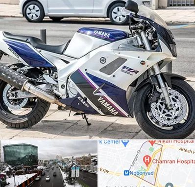 فروش موتور سیکلت یاماها در اقدسیه 