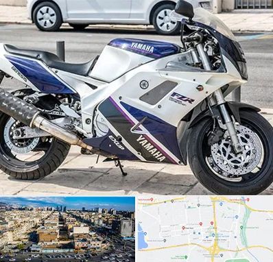 فروش موتور سیکلت یاماها در شهرک راه آهن 
