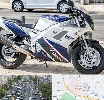 فروش موتور سیکلت یاماها در گلشهر کرج 