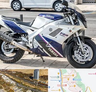 فروش موتور سیکلت یاماها در خیابان نیایش شیراز 