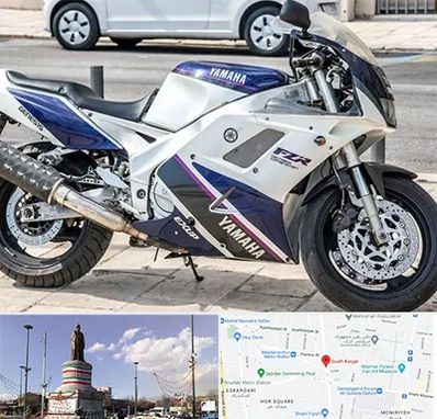 فروش موتور سیکلت یاماها در کارگر جنوبی 