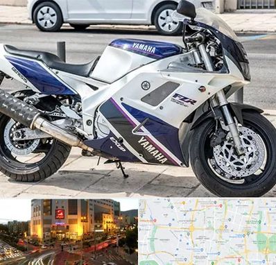 فروش موتور سیکلت یاماها در جنت آباد تهران 