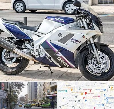 فروش موتور سیکلت یاماها در فاطمی 