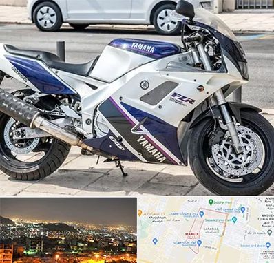 فروش موتور سیکلت یاماها در مارلیک کرج 