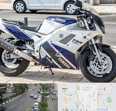 فروش موتور سیکلت یاماها در ستارخان 
