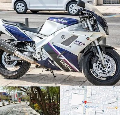 فروش موتور سیکلت یاماها در خیابان توحید اصفهان 