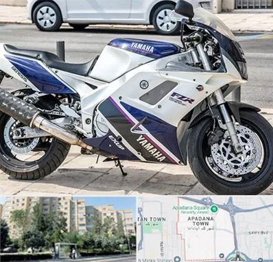 فروش موتور سیکلت یاماها در آپادانا