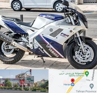 فروش موتور سیکلت یاماها در هروی 