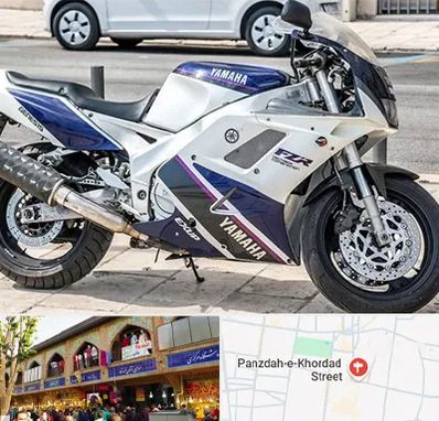فروش موتور سیکلت یاماها در 15 خرداد