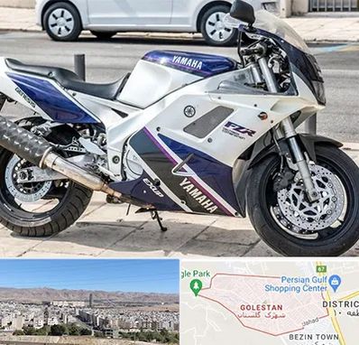 فروش موتور سیکلت یاماها در شهرک گلستان شیراز 