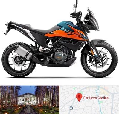 فروش موتور سیکلت لیفان در باغ فردوس