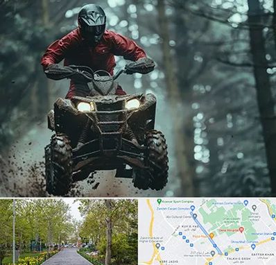 فروش موتور چهار چرخ در قدوسی غربی شیراز 