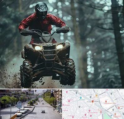 فروش موتور چهار چرخ در خیابان زند شیراز 