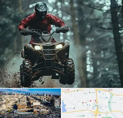 فروش موتور چهار چرخ در شهرک راه آهن 