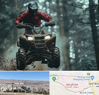 فروش موتور چهار چرخ در شهرک گلستان شیراز 