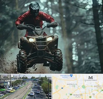 فروش موتور چهار چرخ در جنوب تهران 