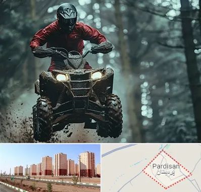 فروش موتور چهار چرخ در پردیسان قم