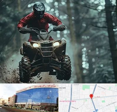 فروش موتور چهار چرخ در نصف راه تبریز