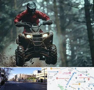 فروش موتور چهار چرخ در خیابان ملاصدرا شیراز 