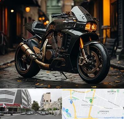 فروش موتور سنگین در بلوار فردوس 