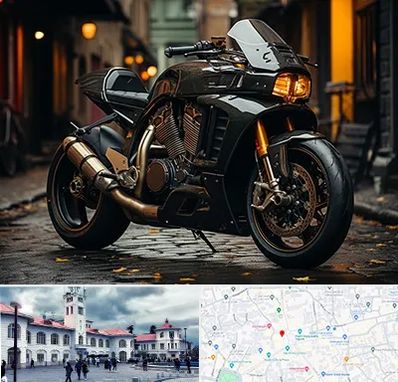 فروش موتور سنگین در میدان شهرداری رشت 