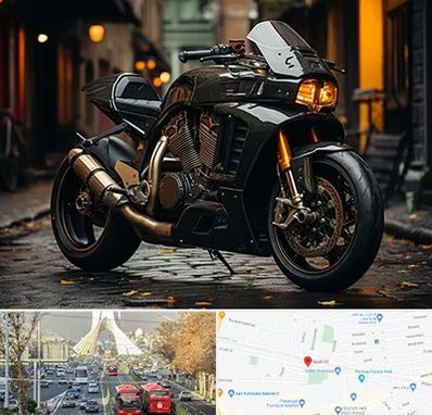 فروش موتور سنگین در خیابان آزادی 