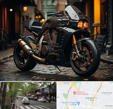 فروش موتور سنگین در ظفر 