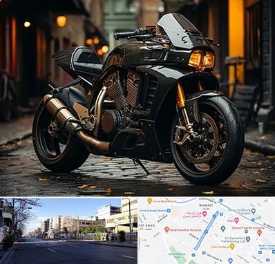 فروش موتور سنگین در خیابان ملاصدرا شیراز 