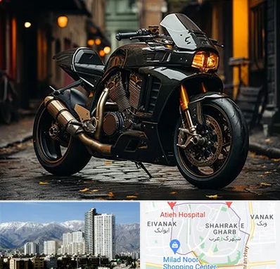 فروش موتور سنگین در شهرک غرب 