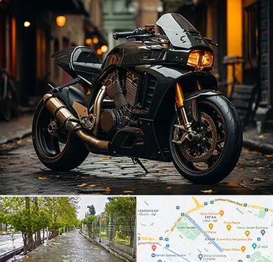 فروش موتور سنگین در خیابان ارم شیراز 